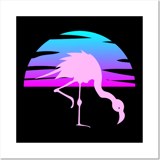 Flamingos flamingo Wall Art by Johnny_Sk3tch